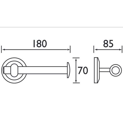 Bristan Solo Toilet Roll Holder So Toil C