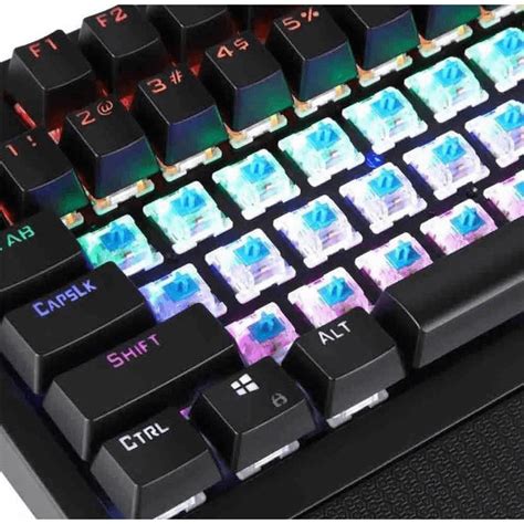 Teclado Mecanico Gamer Usb Led Rgb Luminoso Philips Spk8403