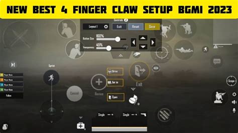 Best 4 Finger Claw Setup Pubg Mobile Bgmi Youtube