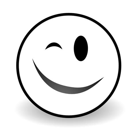 Black And White Emojis Png