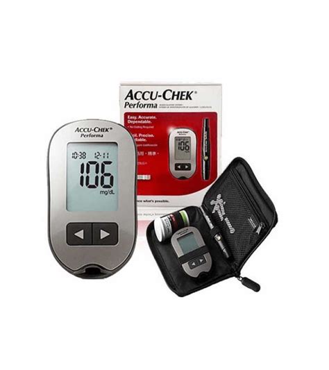 Accu Chek Performa Blood Glucose Meter Wealzin