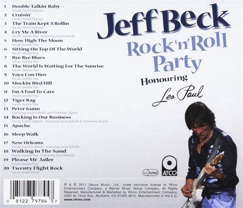 Jeff Beck Rock N Roll Party Cd Cd Audio Ksilo