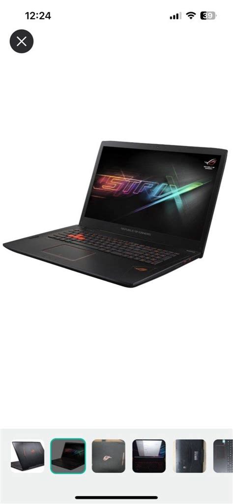 Asus Rog Strix Gl Vi I Hq Gtx Laptop Computers Tech