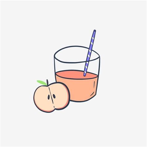 Hand Drawn Cute Hd Transparent Hand Drawn Cute Juice Hand Drawn Cute