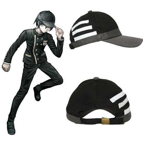 Coslive Danganronpa V3 Saihara Shuichi Baseball Cap Hat Cosplay Costume