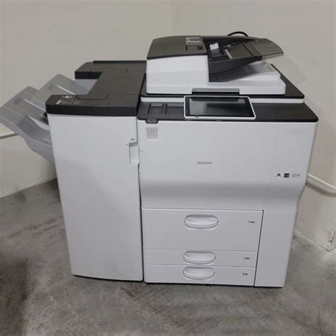 Ricoh Mp B W Print Copy Scan Fax Low Meter Under K Finisher