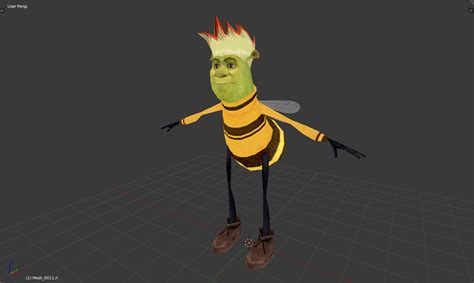 I Made Bee Shrek Test From Models Meme Overload Know Your Meme