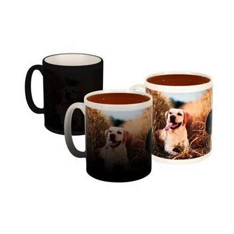 Multicolor Ceramic Sublimation Printed Magic Mug Cup For Home And