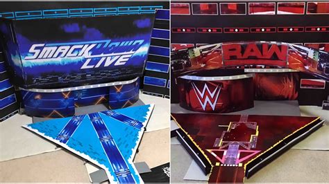 Wwe Raw And Smackdown Live New Era Figure Stages Youtube