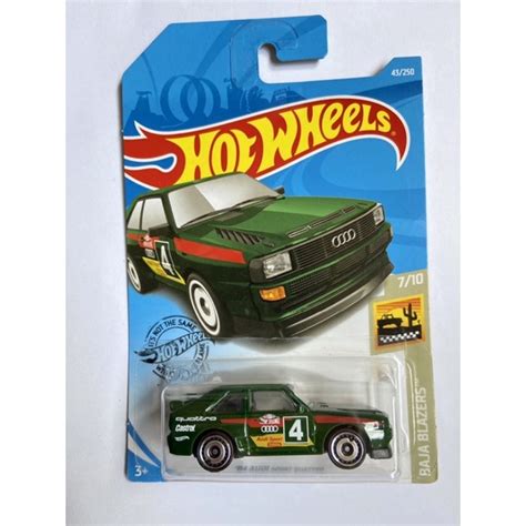 Hot Wheels Audi Sport Quattro Verde Shopee Brasil