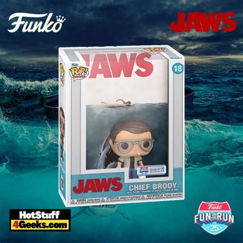 Fun on the Run 2023: Jaws: Chief Brody Funko Pop! VHS Cover