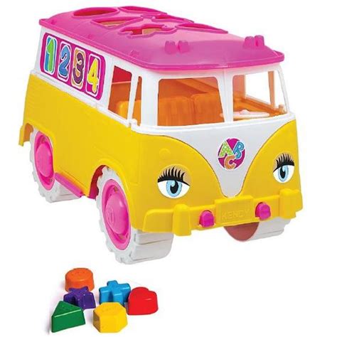 Carrinho De Brinquedo Kombica Educativa Dora Kendy Carrinho De