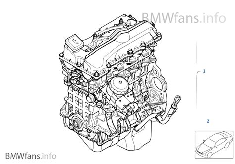 Short Engine Bmw 1 E87 Lci 118i N46n Europe