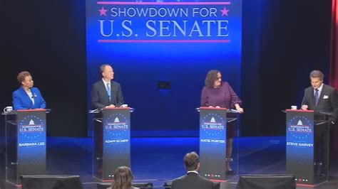 Showdown For Us Senate Debate At Usc Fox 11 Los Angeles