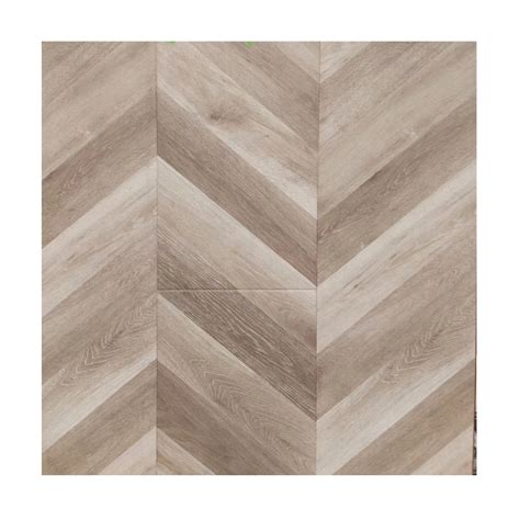 Parquet Oak Wood Laminate Fishbone Flooring German Technology V Groove