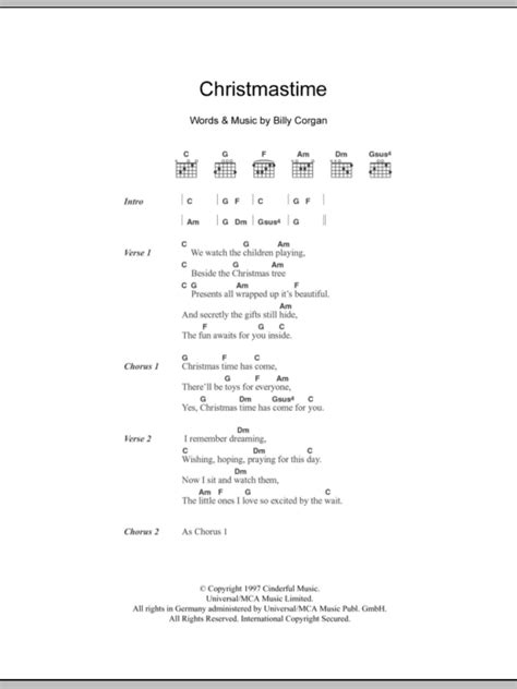 Christmas Time Is Here Guitar Chords