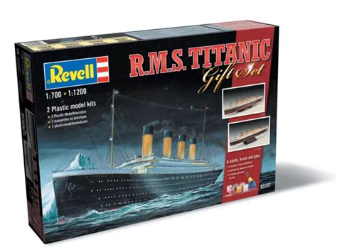 TITANIC MODEL SHIP Steamliner Revell Gift Set 05727 Spedizione Gratuita