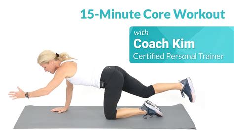 15 Minute Core Workout For Beginners Youtube