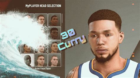 Steph Curry Face Creation 2k20 Youtube