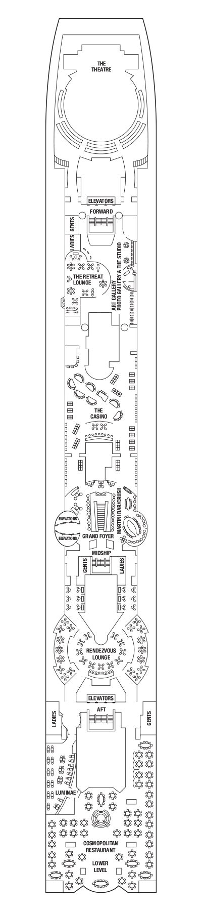 Celebrity Summit Deck Plans Celebrity Cruises