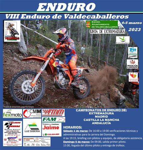 El Enduro Vuelve A La Acci N Segunda Prueba En Valdecaballeros El De