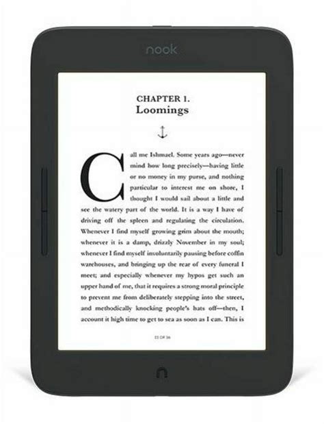 Restored Barnes Noble Nook Glowlight Plus Ereader Gb