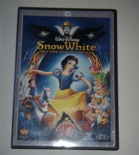 Walt Disney Blu Ray And Dvd Snow White And The Seven Dwarfs Diamond