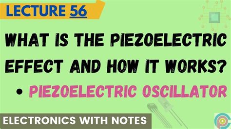 What Is Piezoelectric Effect And How It Works Piezoelectric