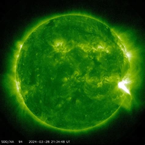 Solar Power Surge Sun Emits Intense X11 Flare