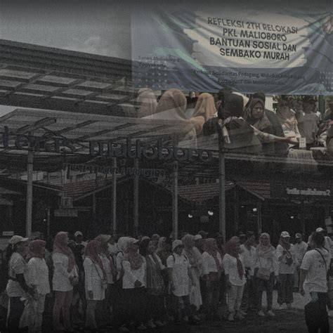 Solidaritas Pkl Teras Malioboro Hadapi Relokasi Tak Partisipatif