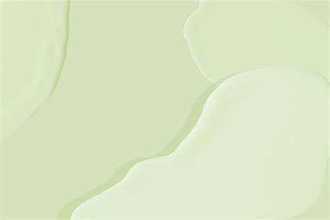 An Abstract Green Background With Wavy Shapes