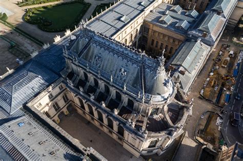 Structurae En Aerial View Of The Palace Of Versailles France