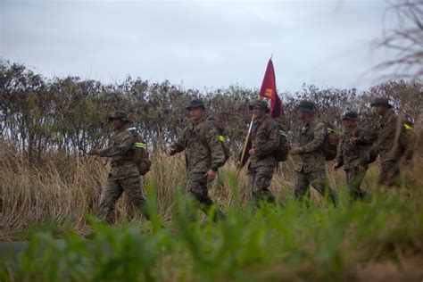 DVIDS - Images - MCBH Headquarters Battalion Hike [Image 5 of 9]