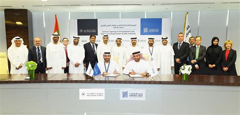 Emirates Steel Signs Aed Bn Marine Services Agreement With Abu Dhabi