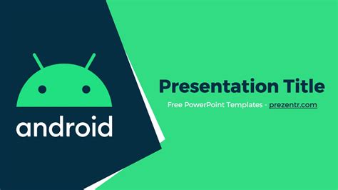 Free Android Powerpoint Template Updated Prezentr