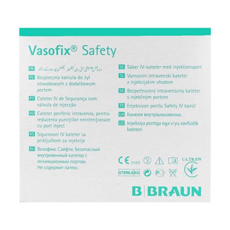 Vasofix Safety G18 1 30 x 33 mm grün weiß 50 St PZN 00198143