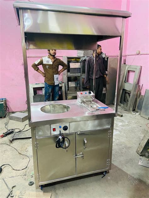 Momos Counter Stainless Steel For Street Food Stall At Rs Piece