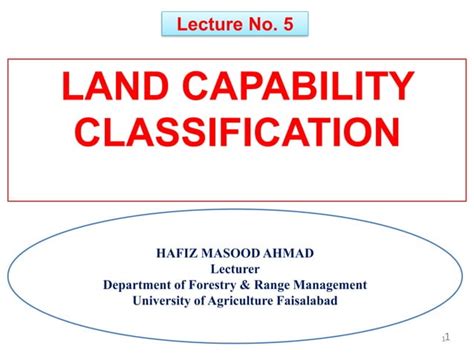 L Land Capability Classification W Pdf