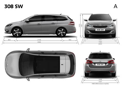 Nouvelle Peugeot 308 Sw Elle A Du Coffre