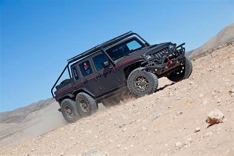 Hell Hog Hellcat Powered 2012 Jeep Wrangler Unlimited 6x6