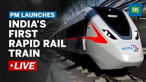 Rapid Rail Inauguration LIVE: PM Modi flags off India's first rapid rail connecting Delhi-Meerut