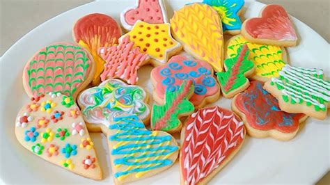 Sugar Cookies With Royal Icing Recipe Perfect Recipe For Birthday Parties Youtube