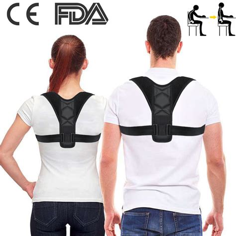 Correcteur De Posture Pour Femmes Et Hommes Ceinture Maintien De Dos