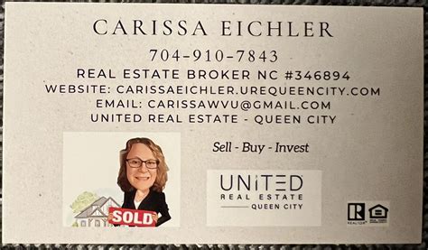 Carissa Eichler United Real Estate Queen City Updated January