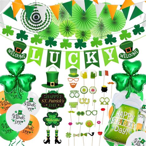 Izoel St Patricks Day Decorations St Patricks Day Accessories Irish