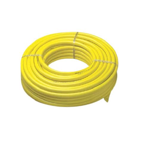 Yellow High Pressure Round Pvc Braided Hose Pipe For Industrial At Best