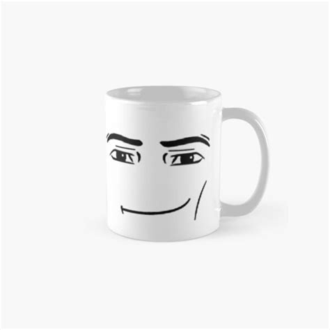 "Roblox Man Face" Coffee Mug for Sale by Needlessworks | Redbubble