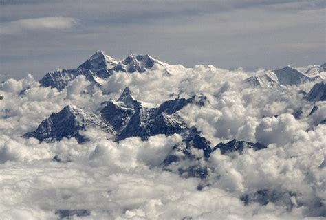 Monsoon Clouds Shroud Mount Everest Photograph By Gordon Wiltsie