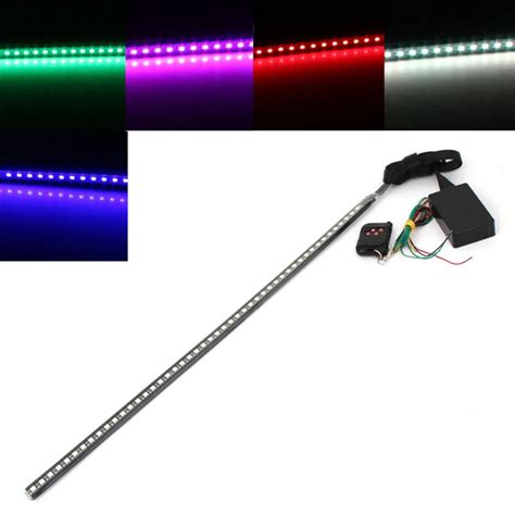 Dc V Pvc Waterproof Color Led Rgb Flash Car Strobe Knight Rider