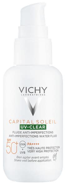 Vichy Capital Soleil Uv Clear Spf 50 Fluīds 40 Ml Piegāde Visā